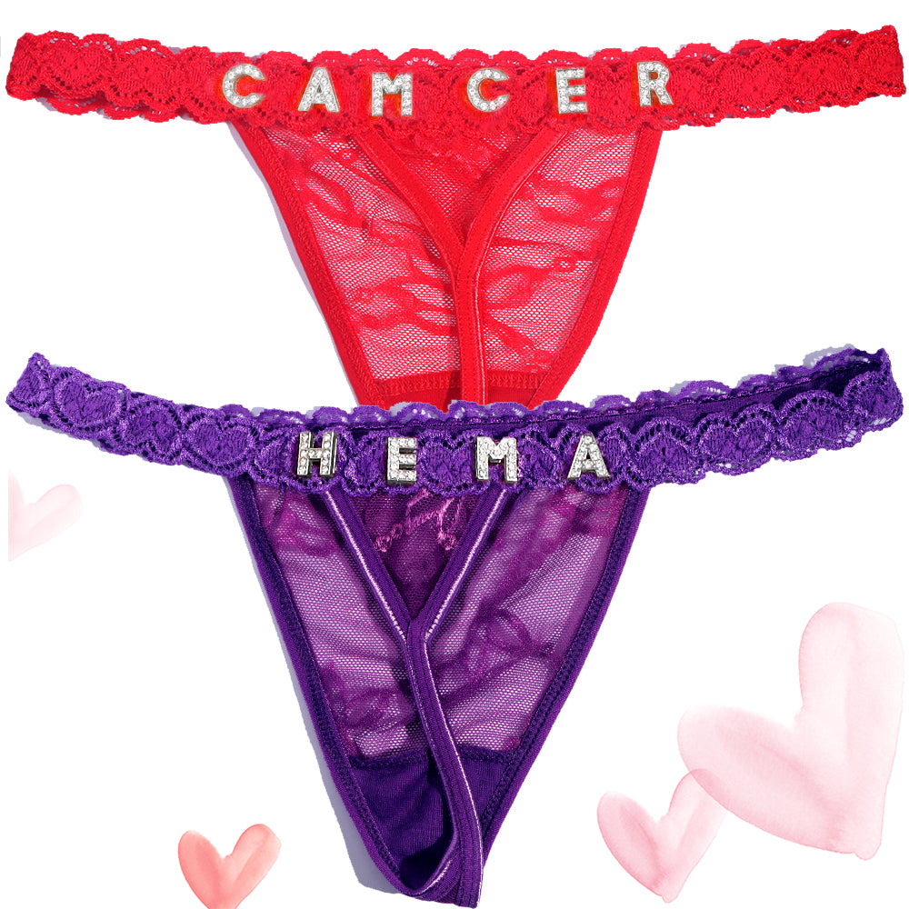 2-Pack Personalized Thongs with Names