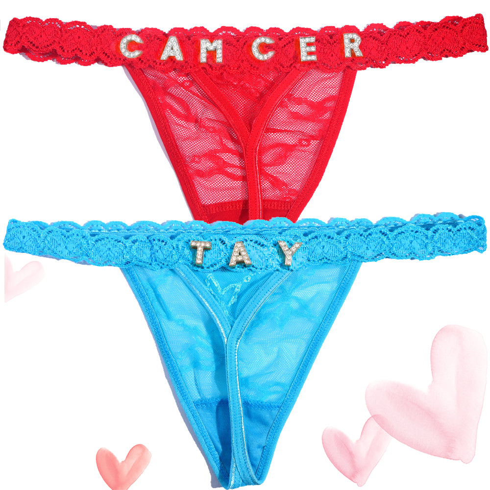 2-Pack Personalized Thongs with Names