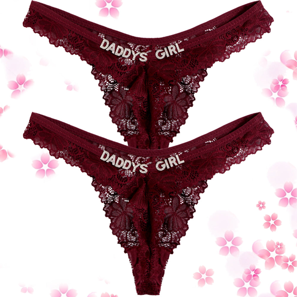 2-Pack Personalized Thongs with Names