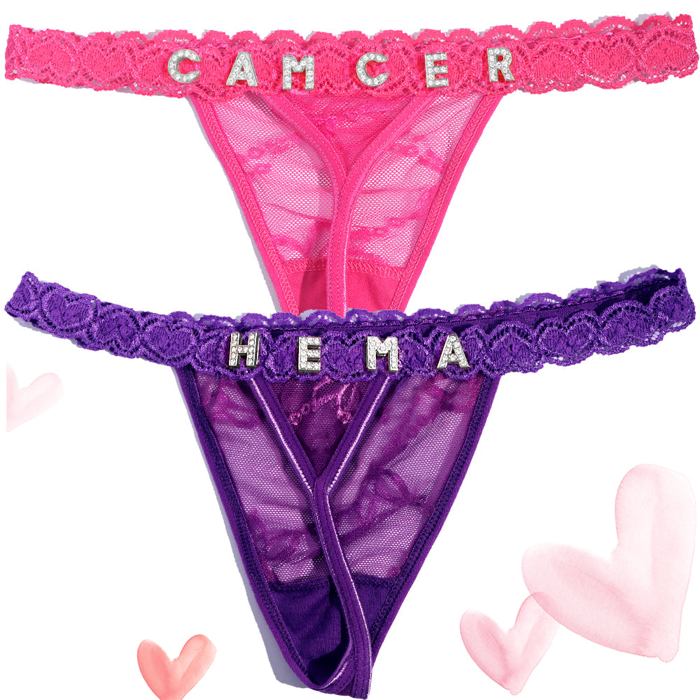 2-Pack Personalized Thongs with Names