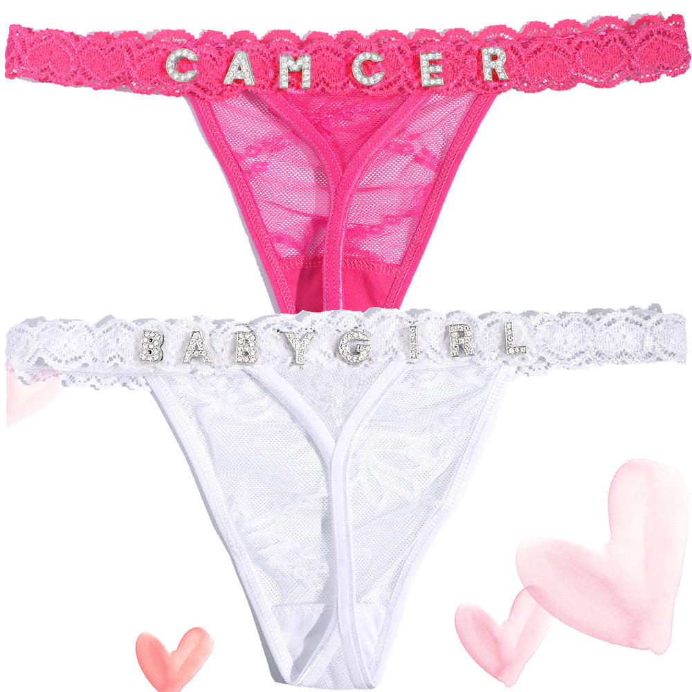 2-Pack Personalized Thongs with Names
