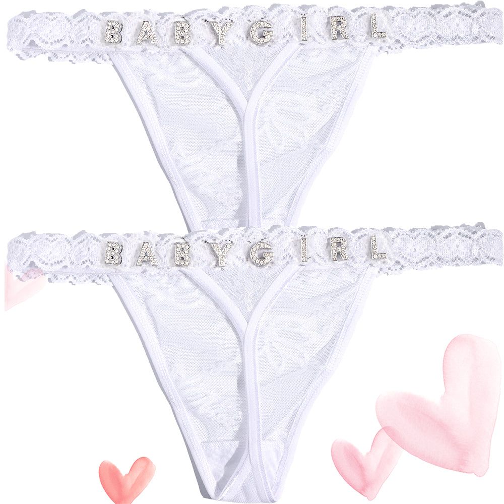 2-Pack Personalized Thongs with Names