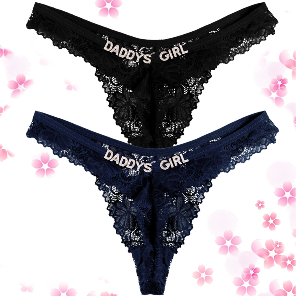 2-Pack Personalized Thongs with Names