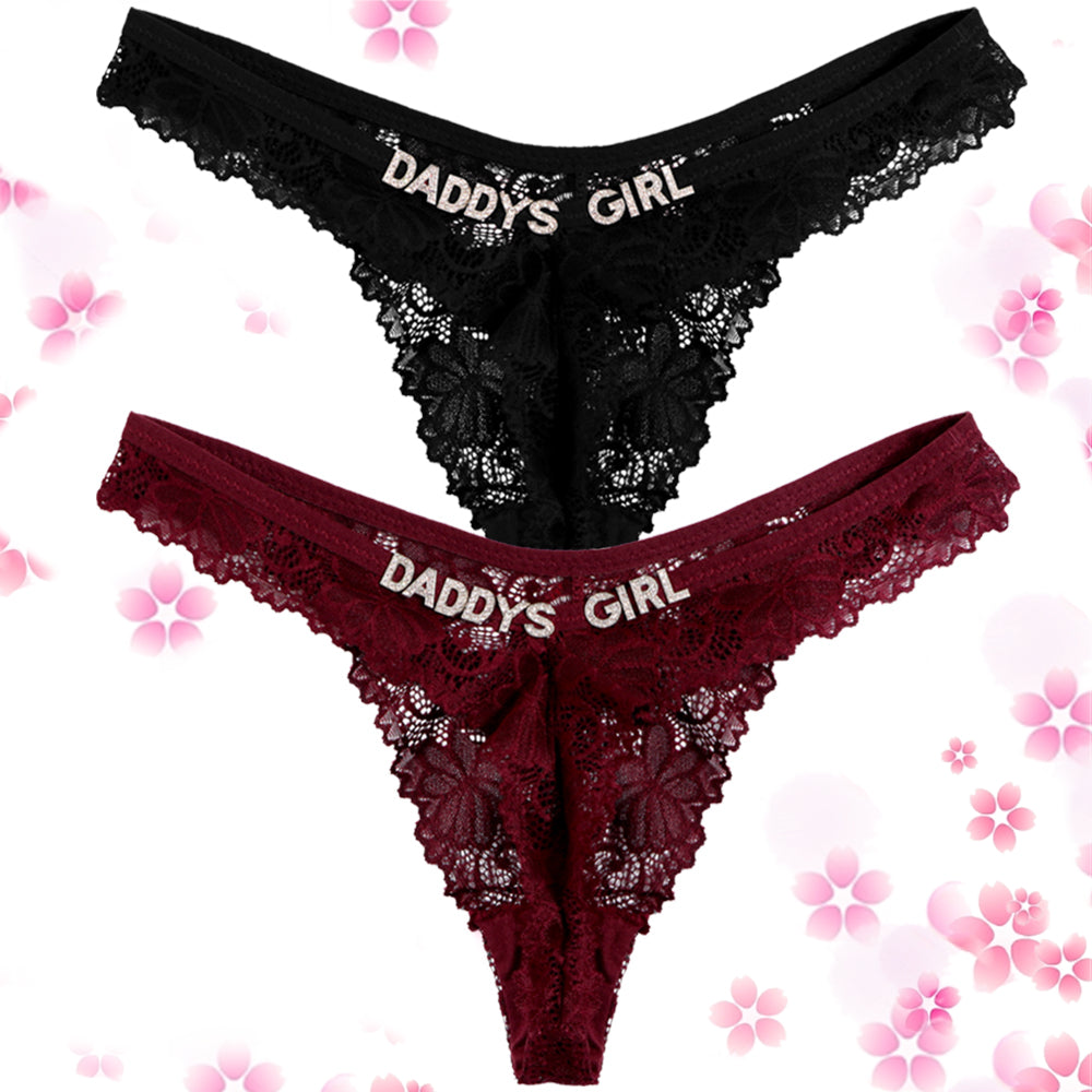 2-Pack Personalized Thongs with Names
