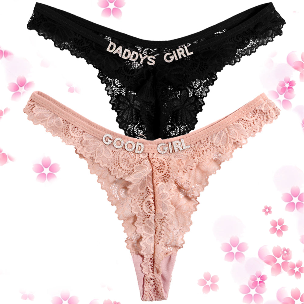 2-Pack Personalized Thongs with Names