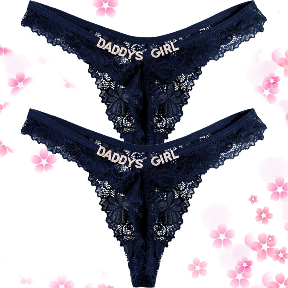 2-Pack Personalized Thongs with Names