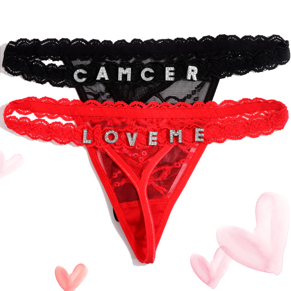 2-Pack Personalized Thongs with Names