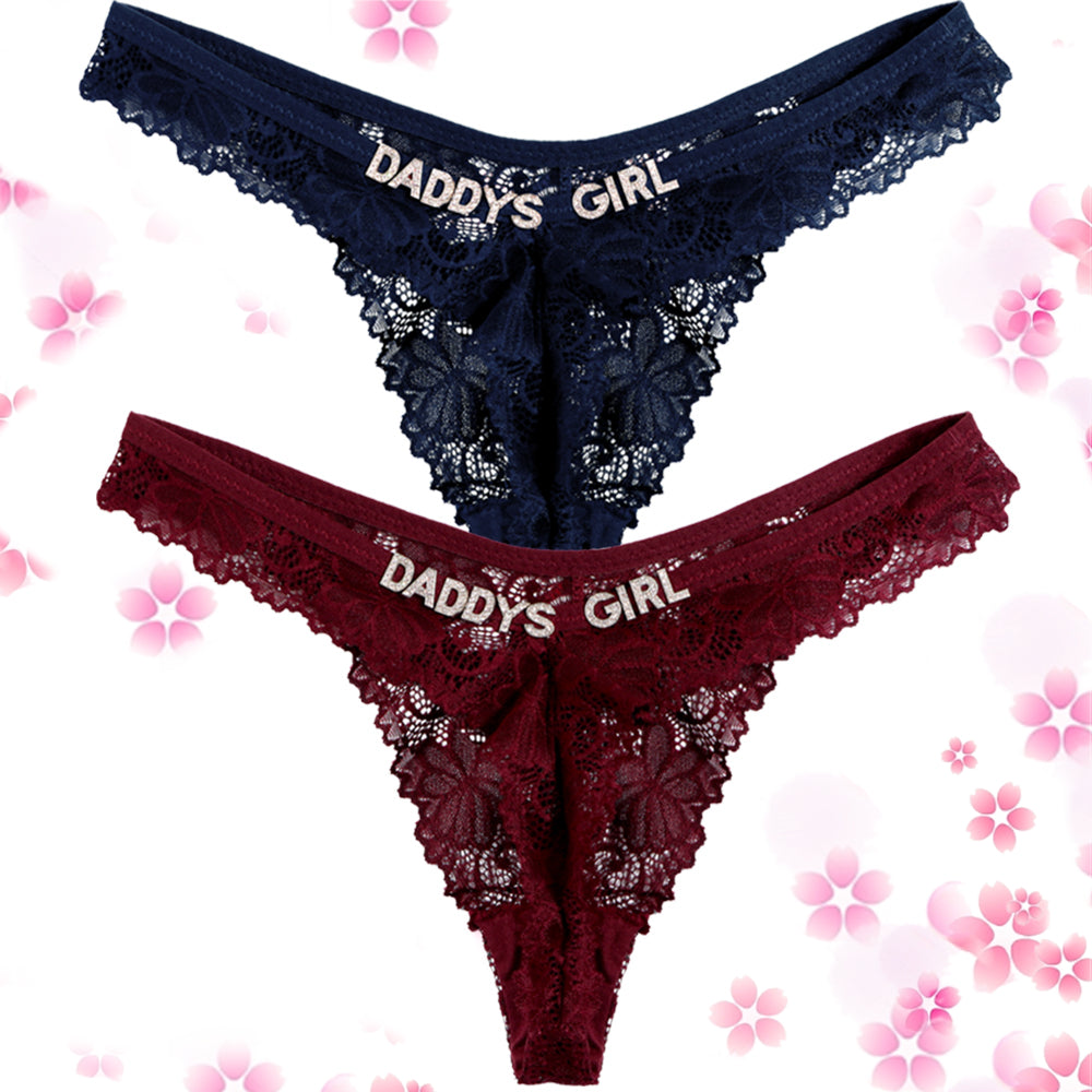 2-Pack Personalized Thongs with Names