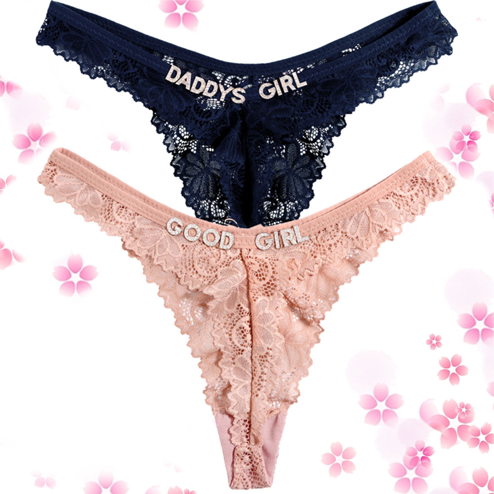 2-Pack Personalized Thongs with Names