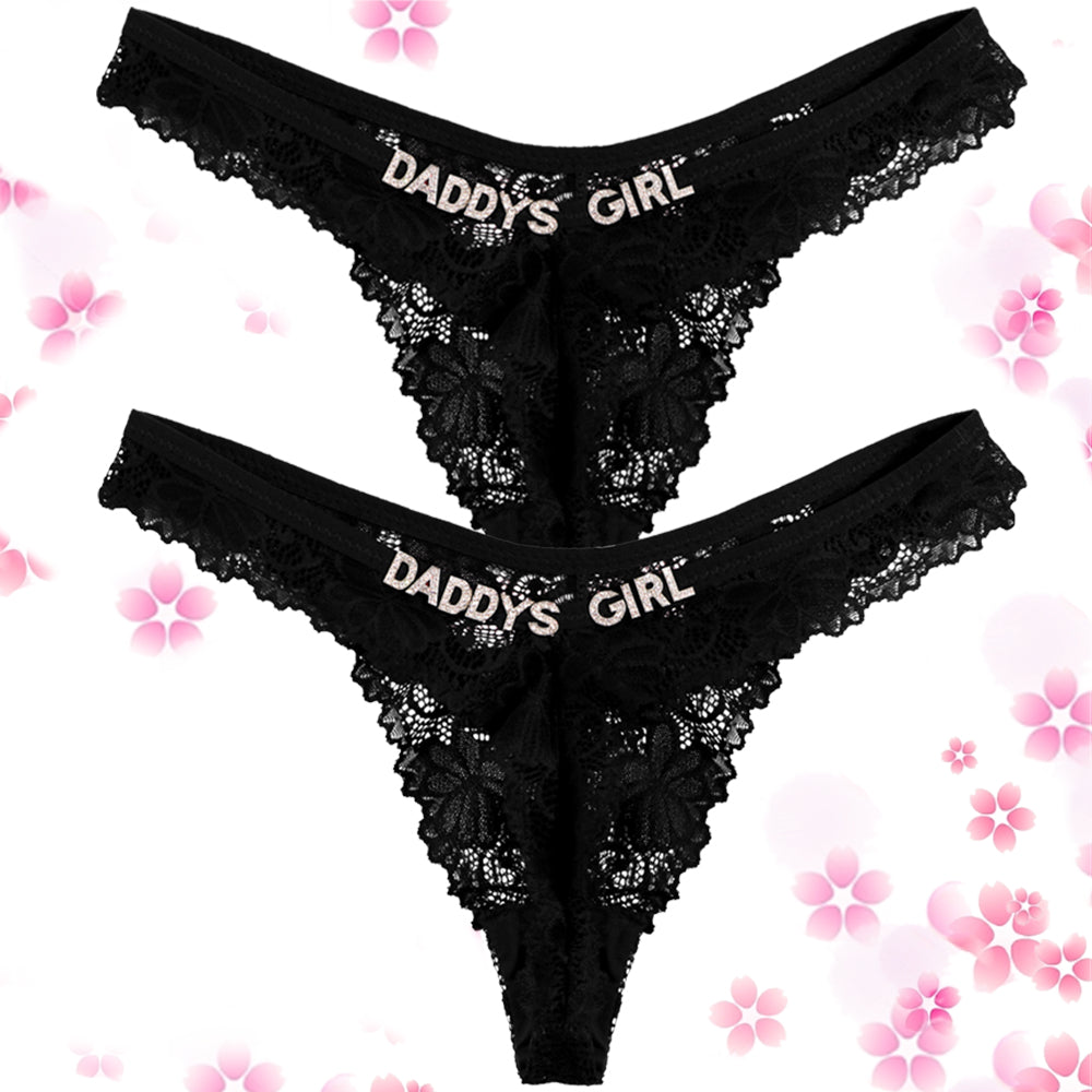 2-Pack Personalized Thongs with Names
