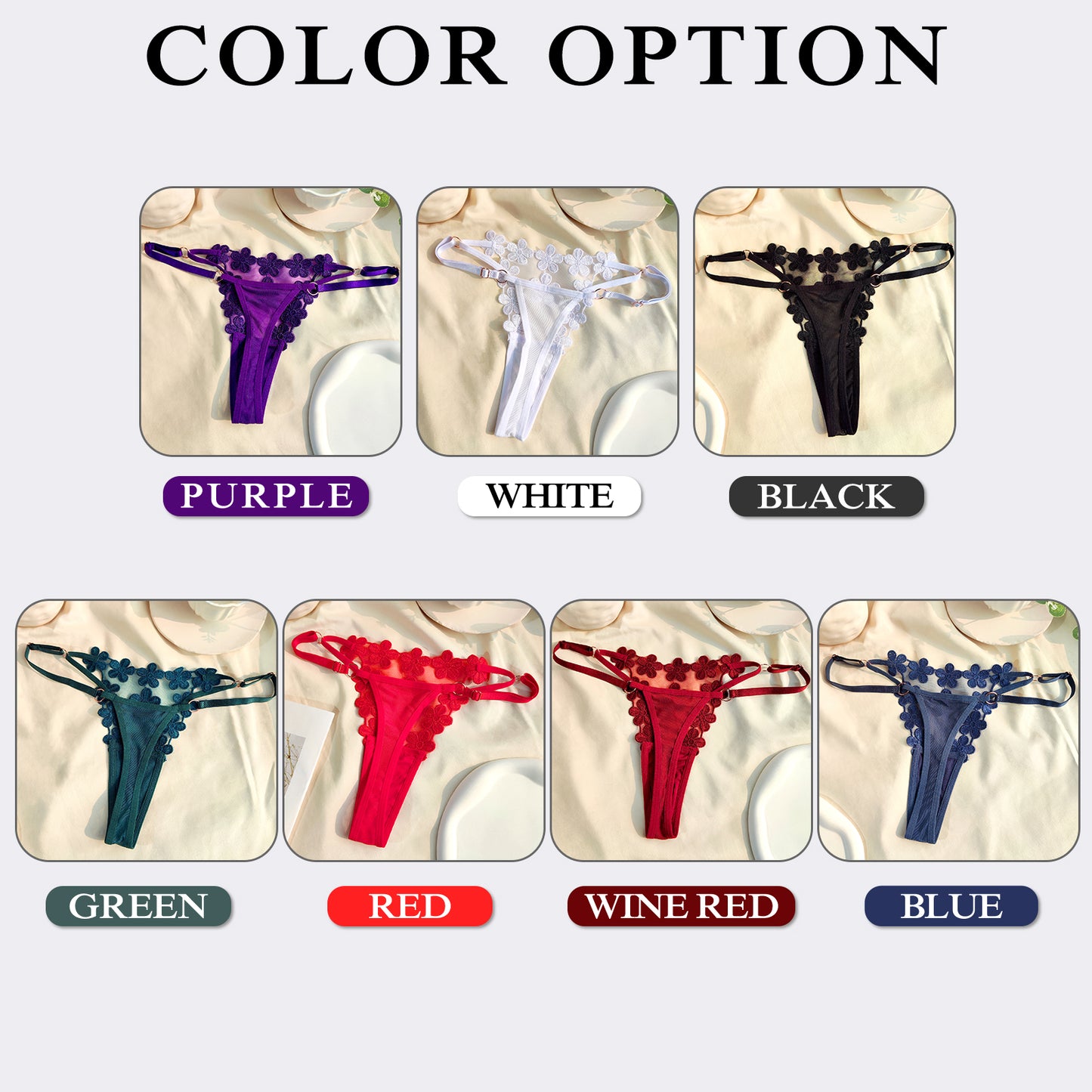 Personalized Custom Names women's lingerie