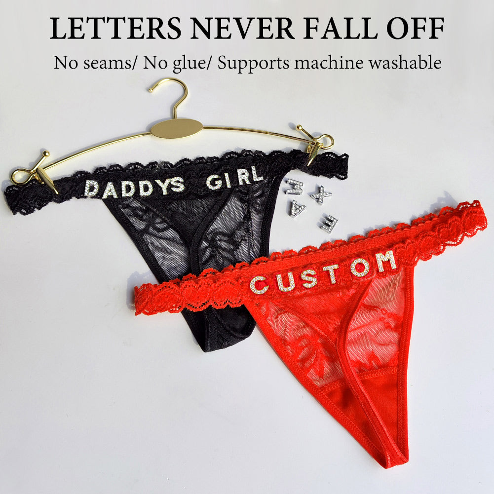 2-Pack Personalized Thongs with Names