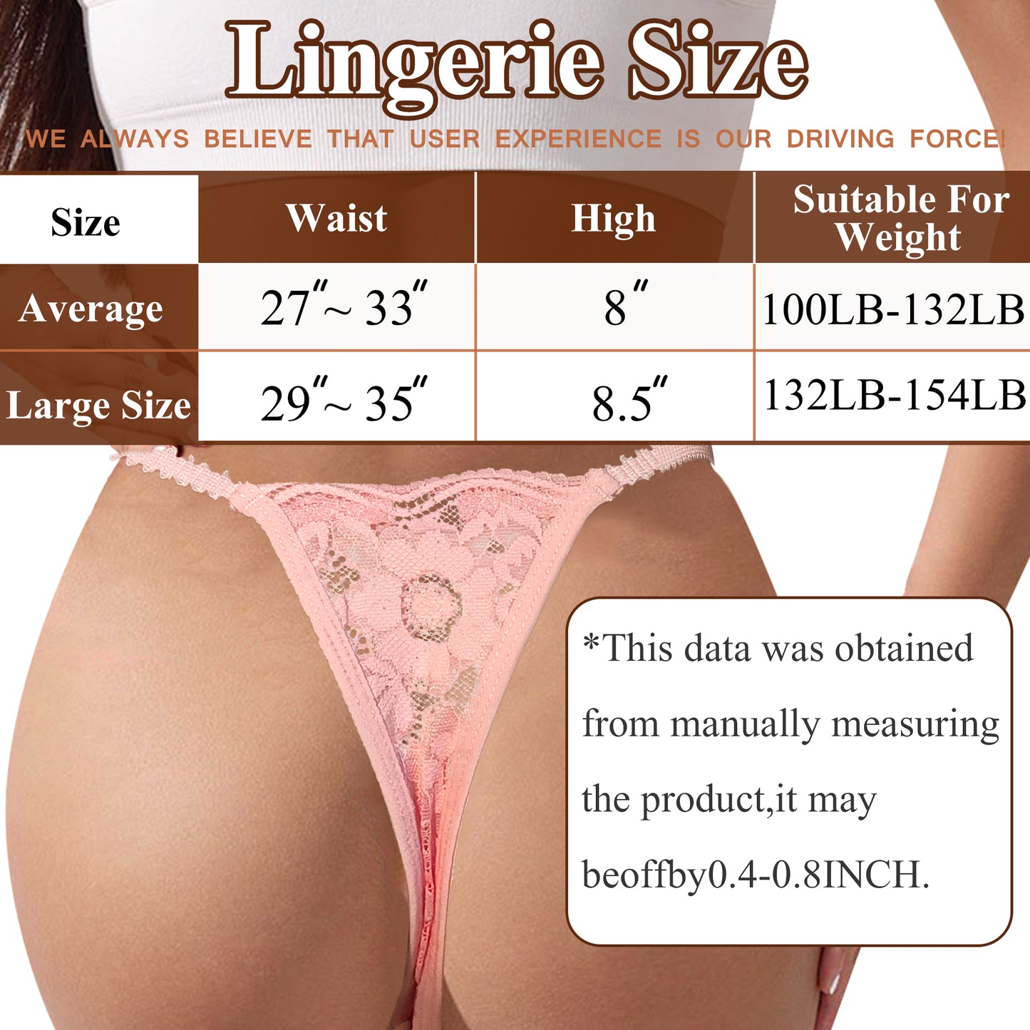 2-Pack Personalized Crystal Letters Thongs