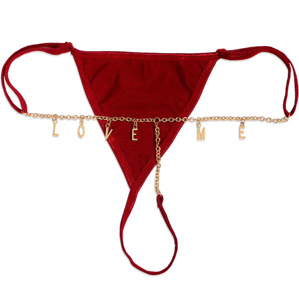Personalized Custom LetterThongs with Names