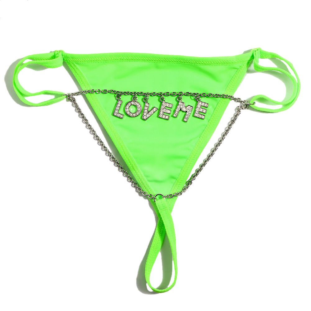 Custom letter personalized lingerie with name initials