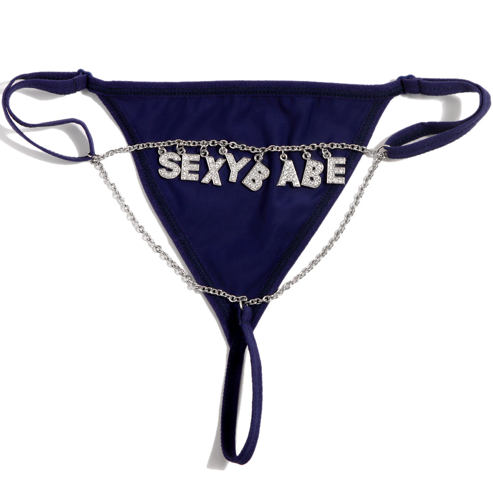 Personalized Custom Thongs with Names