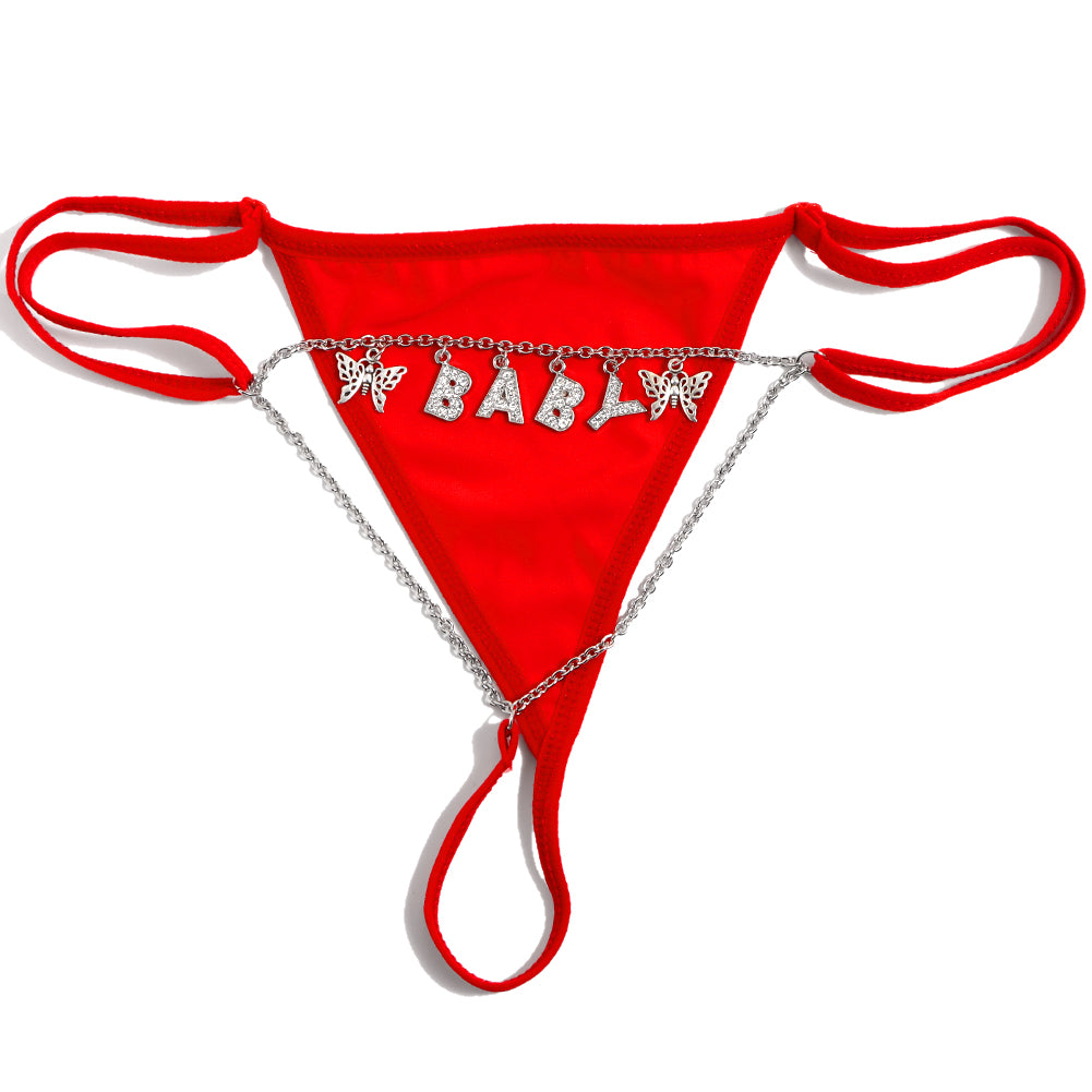 Personalized Custom Thongs with Names