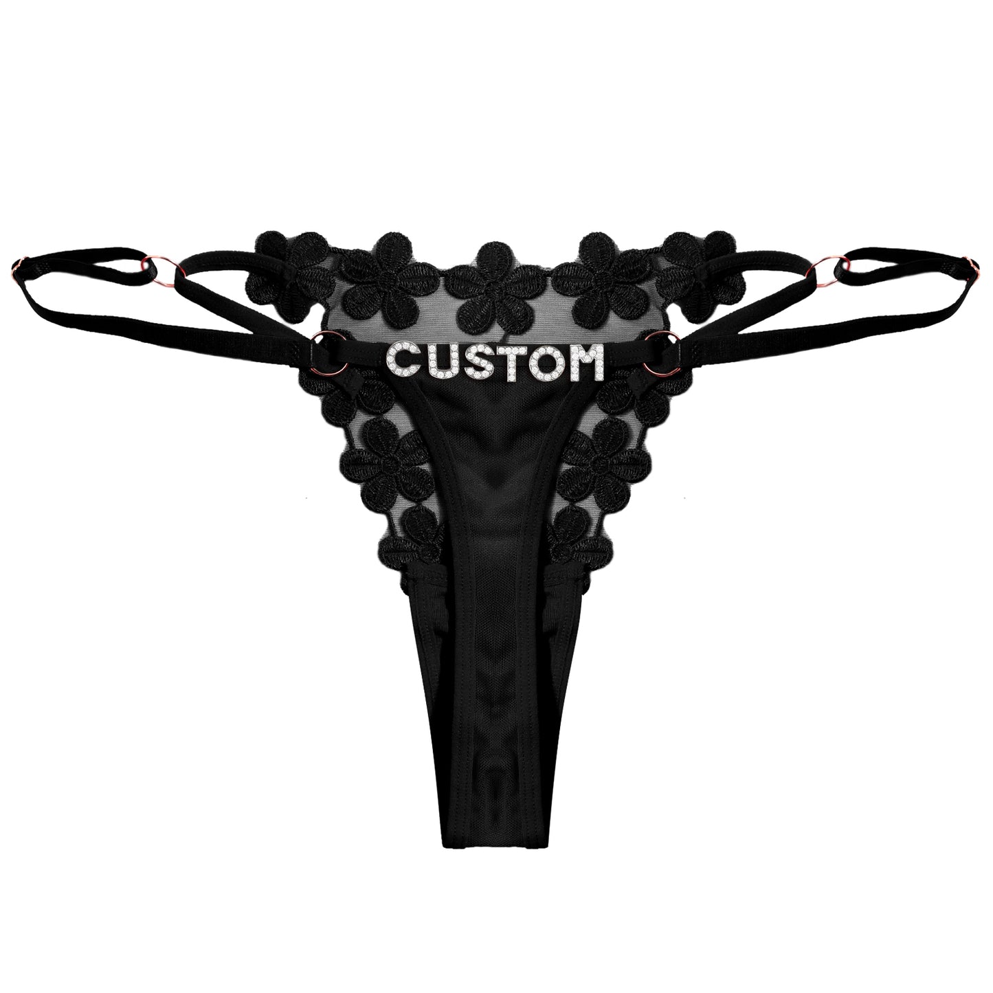 Personalized Custom Names women's lingerie