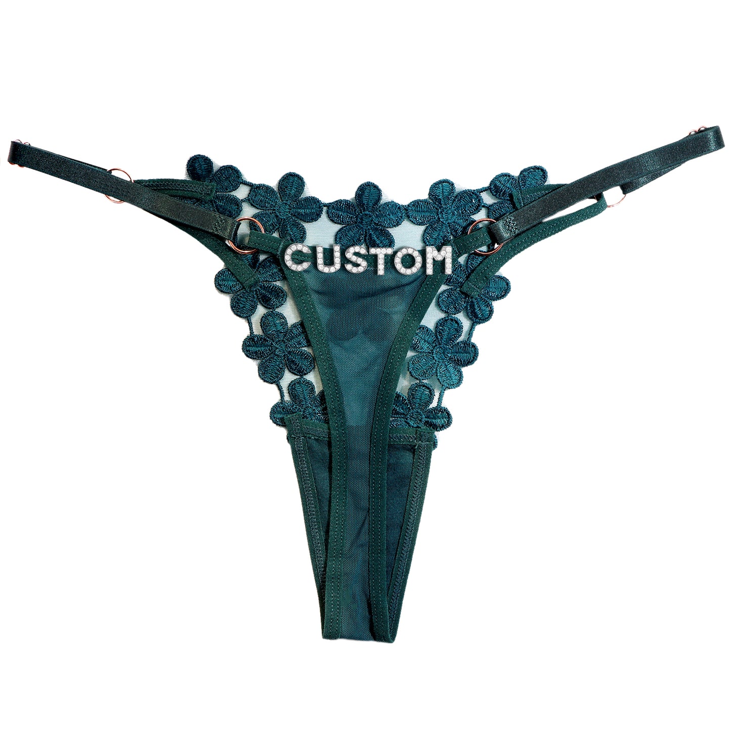 Custom letter personalized lingerie with name initials