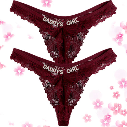2-Pack Personalized Thongs with Names