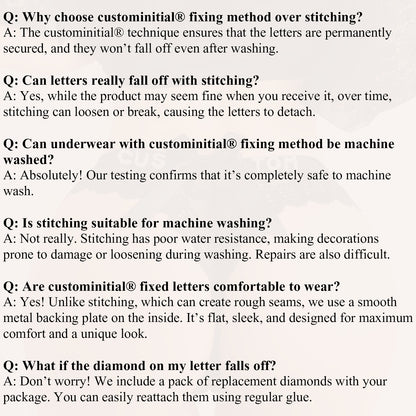 Sexy Custom Crystal letters Lingerie Pajamas Set