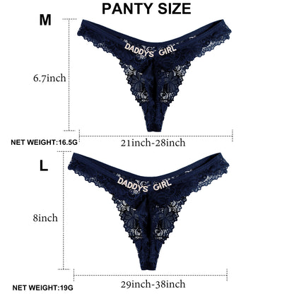 2-Pack Personalized Thongs with Names
