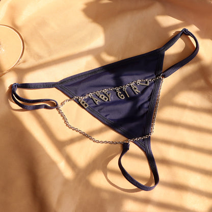 Personalized Custom Letter Thong