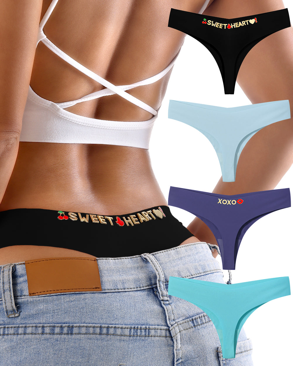 Personalized custom g-string intimate sleepwear