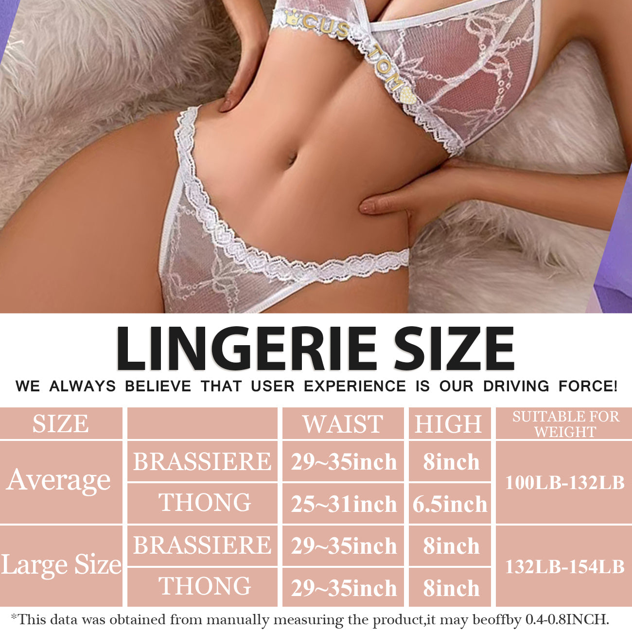 Custom Bra Set for Women