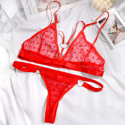 Personalized leopard print custom letter underwear set