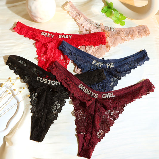 2-Pack Personalized Thongs with Names