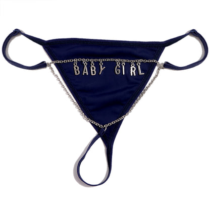 Personalized Custom Letter Thong