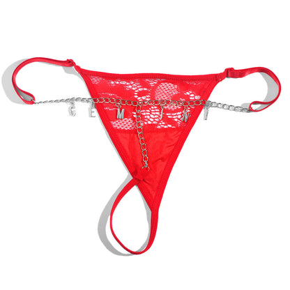 Personalized Custom LetterThongs with Names