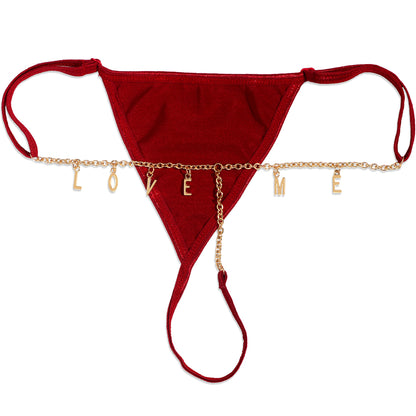 Personalized Custom LetterThongs with Names
