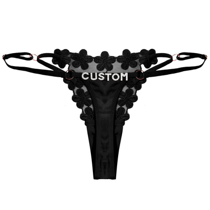 Personalized Custom Names women's lingerie