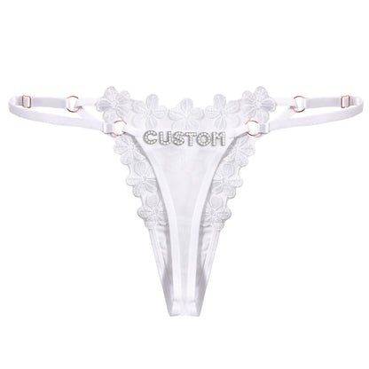 Personalized Custom Names women's lingerie