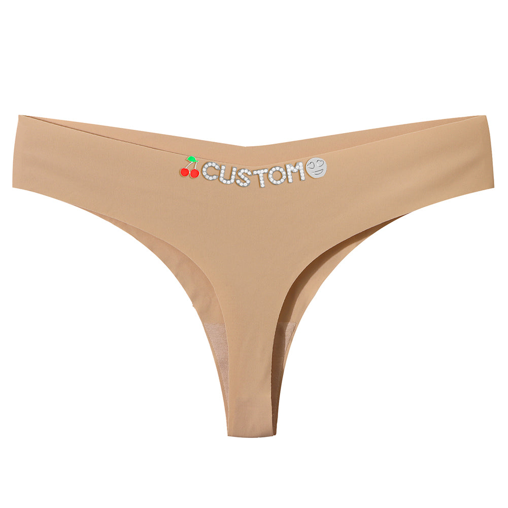 Personalized Seamless Thongs