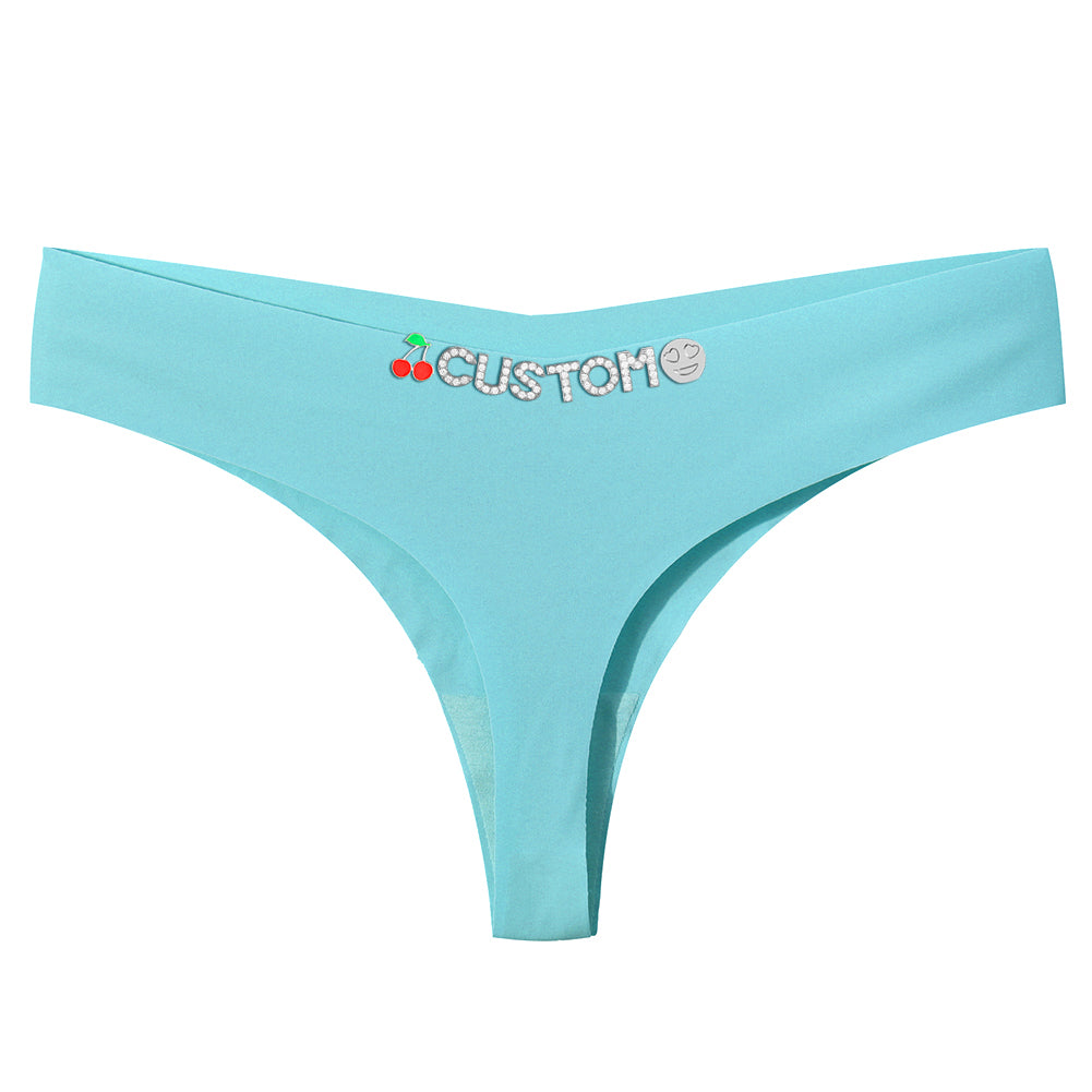 Personalized Seamless Thongs