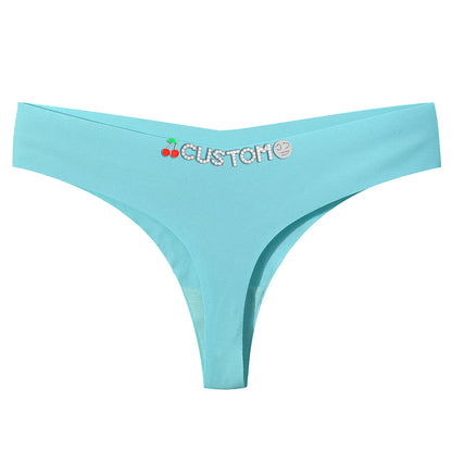 Personalized Seamless Thongs