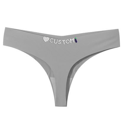 Personalized Seamless Thongs
