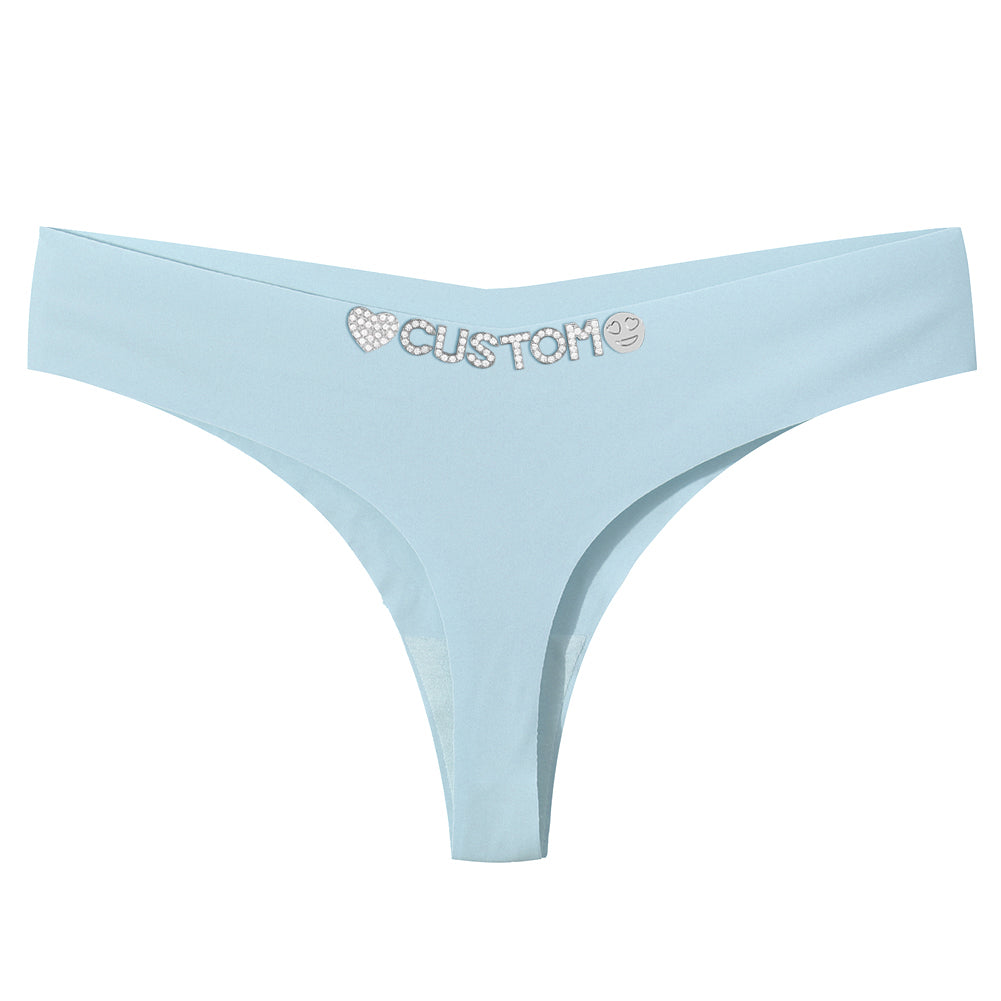 Personalized Seamless Thongs